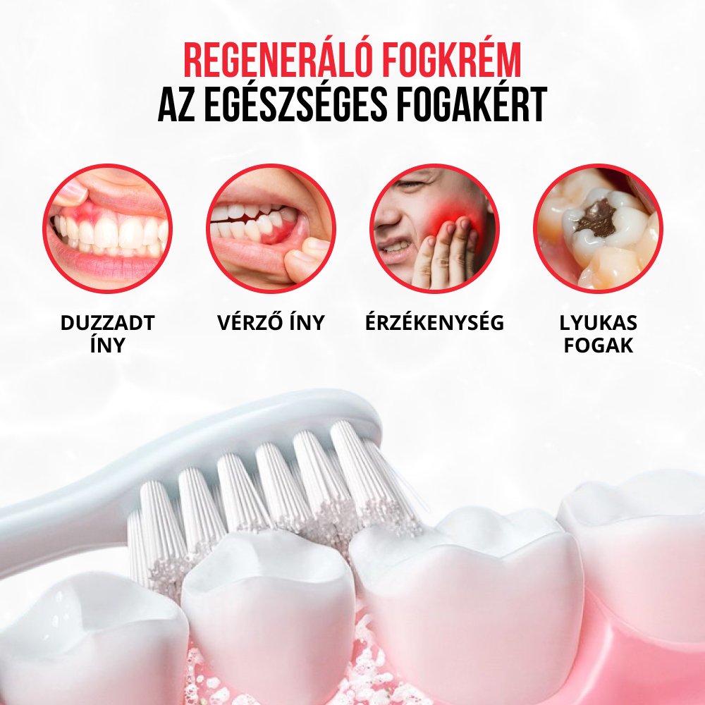 Regeneráló fogkrém 6 az 1-ben